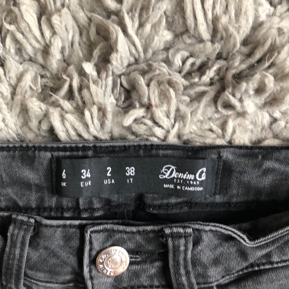 Denim co grey ripped jeans - Picture 2 of 2
